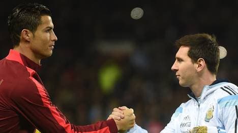 Cristiano Ronaldo und Lionel Messi