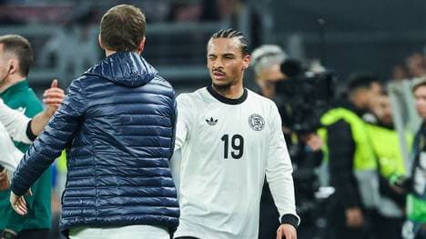 Zurück bei Julian Nagelsmann, doch unter strenger Beobachtung: Leroy Sané