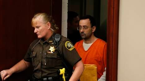 Larry Nassar wurde im Januar zu einer hohen Haftstrafe verurteilt