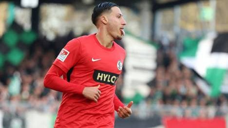 Ebnoutalib spielte sich in Elversberg ins Rampenlicht