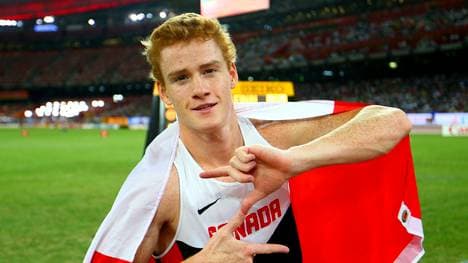 Shwan Barber gewann 2015 den Weltmeistertitel im Stabhochsprung.