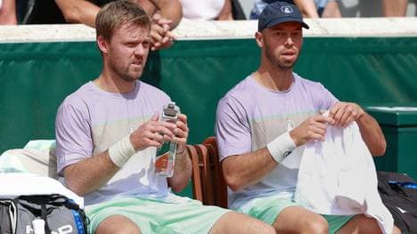Aus in Paris: Kevin Krawietz und Tim Pütz