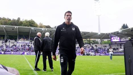 Patrick Glölckner am Samstag in Aue