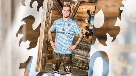 Das neue Wiesn-Trikot vom TSV 1860 München