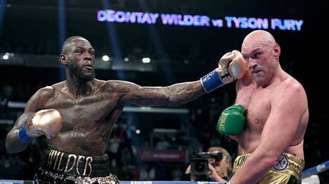 Boxen: Tyson Fury kämpft am 22. Februar gegen Deontay Wilder, Deontay Wilder boxte im Dezember gegen Tyson Fury. Der Kampf endete Unentschieden