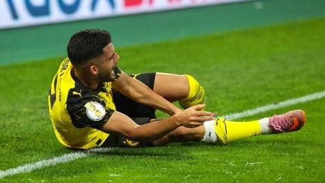 Yan Couto nach dem Foul im Pokal