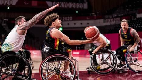 Die deutschen Rollstuhlbasketballer müssen sich Australien geschlagen geben