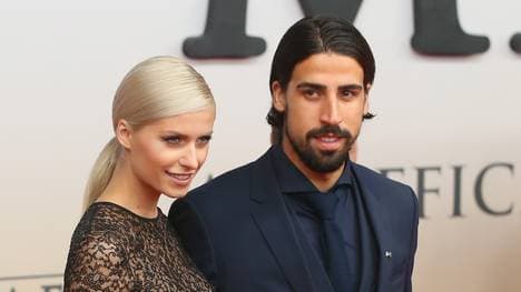 Sami Khedira-Lena Gercke-Filmpremiere-Roter Teppich
