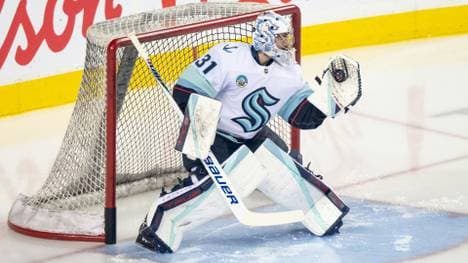 Grubauer hielt stark für Seattle