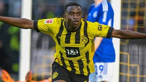 Matchwinner: Stürmer Moukoko trifft zum 1:0 für den BVB