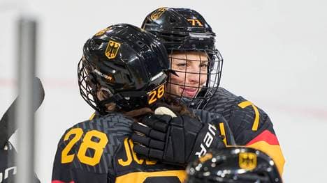 Die deutschen Eishockey-Frauen haben in der Overtime gewonnen