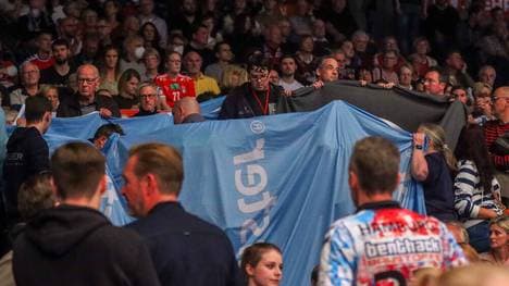 Das HBL-Spiel zwischen dem HSV Hamburg und der MT Melsungen wurde abgebrochen