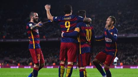 Barcelona v Valencia - Copa del Rey Semi Final, First Leg