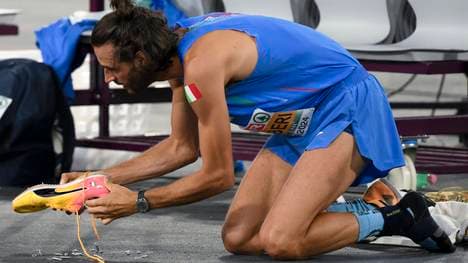 Gianmarco Tamberi schüttelte bei der EM Federn aus seinen Schuhen