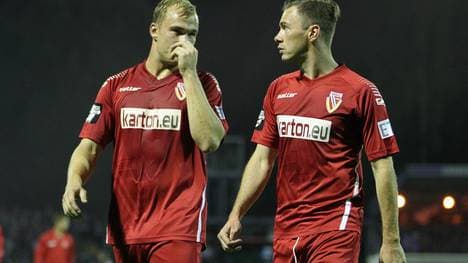 Andy Hebler von Energie Cottbus