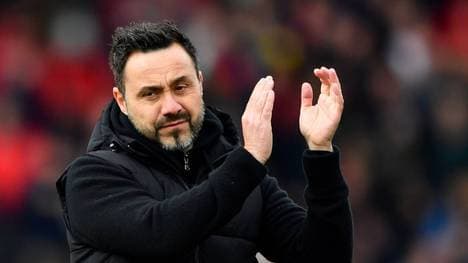 Roberto De Zerbi will bei Brighton bleiben