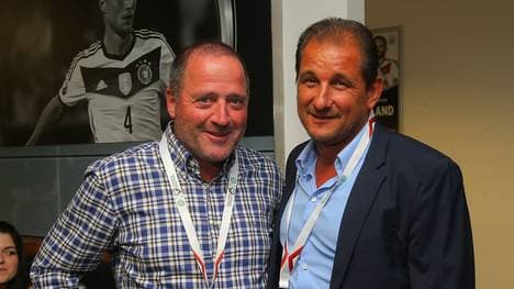 DFVV-Präsident Thomas Kroth (r.) will das Ansehen der Spielerberater in Deutschland verbessern