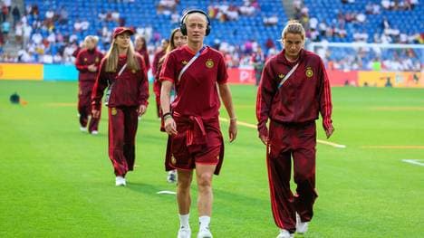 Wieder dabei: Lea Schüller (l.) und Carlotta Wamser