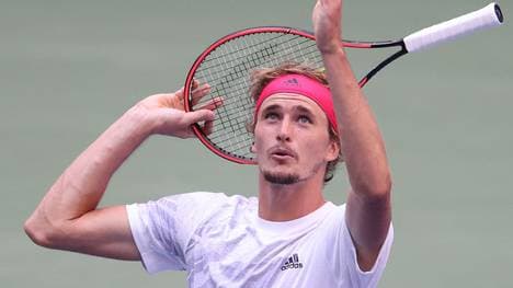 Alexander Zverev steht bei den US Open erstmals im Finale eines Grand-Slam-Turniers