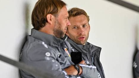 Tim Steidten (l.) verlässt Bayer Leverkusen