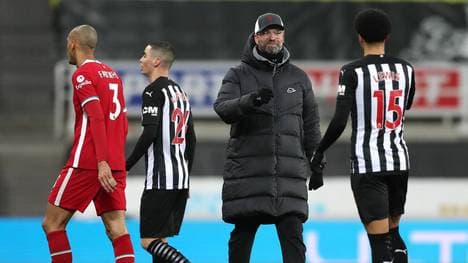 Coach Jürgen Klopp kam mit dem FC Liverpool gegen Newcastle United nicht über ein 0:0 hinaus