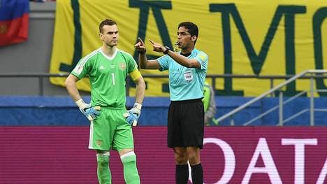 Fahad al-Mirdasi pfiff unter anderem auch beim Confederations Cup 2017