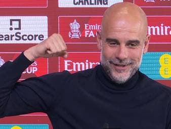 City-Trainer Pep Guardiola blickt stolz auf seine Zeit bei den Skyblues zurück. Der Erfolgscoach betonte, er habe den Fans in den vergangenen zehn Jahren mit 19 Titeln "verdammt viel Spaß" bereitet.