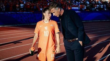 Danielle van de Donk widersprach bei der EM ihrem Trainer Andries Jonker 