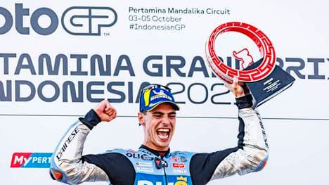 Fermin Aldeguer feiert seinen Premierensieg