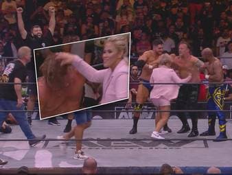 WWE-Rivale AEW liefert bei Rampage: Grand Slam eine spektakuläre Zugabe aus New York - in der auch mehrere UFC-Stars und Paige VanZant handgreiflich werden.