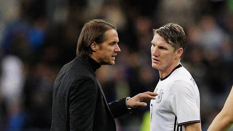 Thomas Schneider und Bastian Schweinsteiger