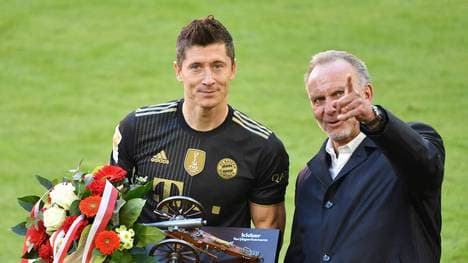 Robert Lewandowski knackte einen legendären Rekord