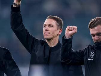 Trainer-Talent Daniel Bauer ist aktuell noch Interimstrainer beim VfL Wolfsburg. Doch im Winter könnte er zum Chefcoach befördert werden.