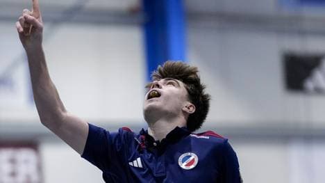 Im Trikot des Mannheimer HC: Ben Hasbach