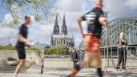 Topzeiten beim Köln-Marathon