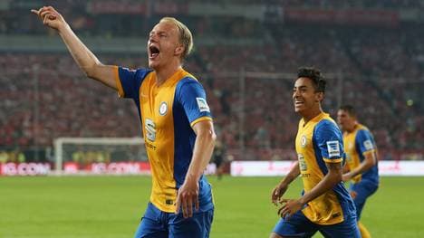 Fortuna Duesseldorf v Eintracht Braunschweig - 2. Bundesliga, Nielsen