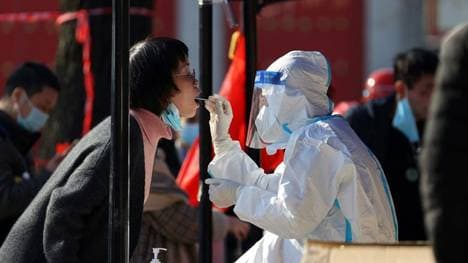 Vor Olympia geht eine chinesische Stadt in den Lockdown