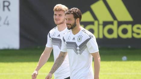 Marvin Plattenhardt (r., mit Timo Werner) steht bei drei englischen Teams auf dem Zettel