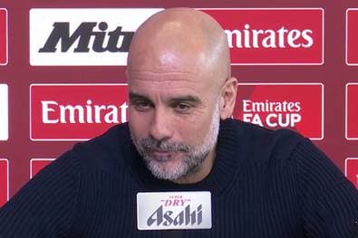 Herzerwärmender Moment bei Guardiola-PK