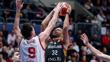 Die deutschen Basketballer kassierten in Abwesenheit zahlreicher Stammkräfte eine Niederlage