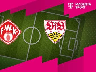 Würzburger Kickers - VfB Stuttgart II: Tore und Highlights | 3. Liga