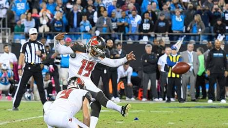 Roberto Aguayo erzielte das entscheidende Field Goal