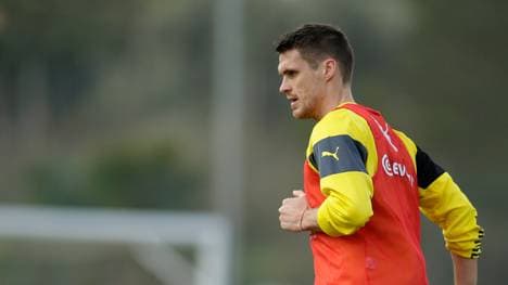 Sebastian Kehl im Training von Borussia Dortmund