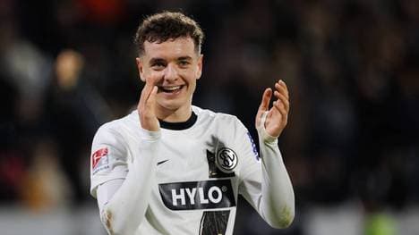 Fisnik Asllani hat Elversberg in die Spitzengruppe geschossen