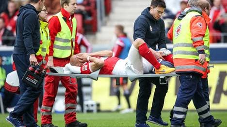 Elkin Soto 1. FSV Mainz 05 Hamburger SV Knie