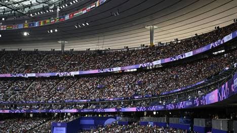 Auch am Vormittag sehr gut gefüllt: das Stade de France