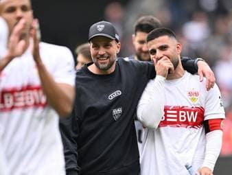 WM: Hoeneß macht Werbung für VfB-Block