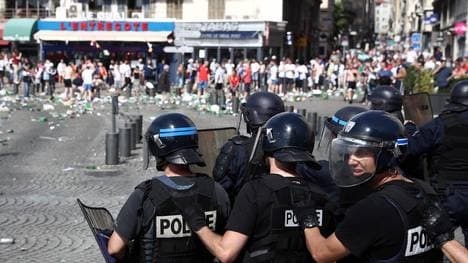 In Marseille kam es zu schweren Ausschreitungen