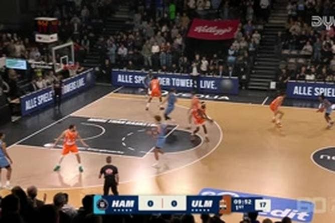 Spiel Highlights zu Veolia Towers Hamburg - ratiopharm ulm