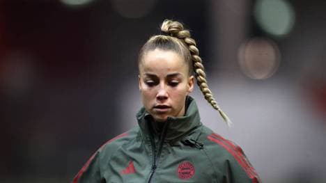 Giulia Gwinn steht dem FC Bayern im letzten Spiel des Jahres nicht zur Verfügung